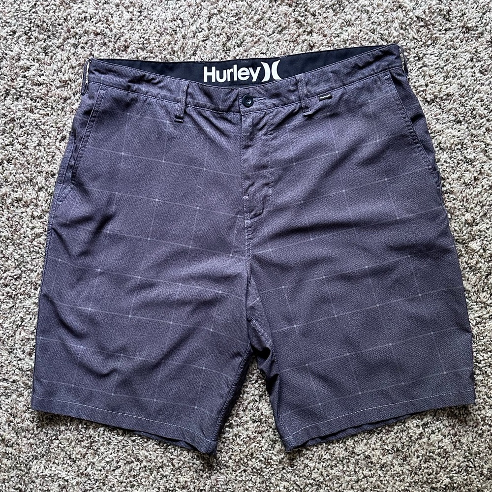 COPY - *HURLEY Phantom* lightweight moisture wicking men’s casual golf shorts -…